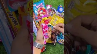 Satisfying Video ASMR Lollipops Chocolate and Candy Gummy Candy Unboxing Video ASMR.