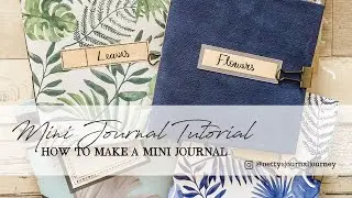 How to make a mini journal