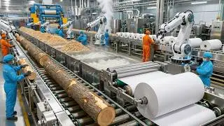 The Mind-Blowing Process of Making Paper From Trees