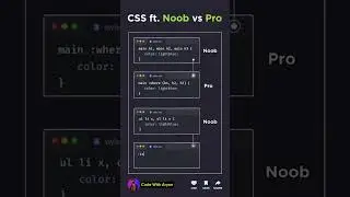 Noob Vs Pro Coder #html #css #coding #javascript #python #webdevelopment #webdesign #webdev #java