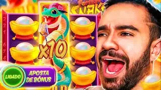 FORREI! BANCA DE 50 NO FORTUNE SNAKE COM BOT&Atilde;O *B&Ocirc;NUS* ATIVADO!