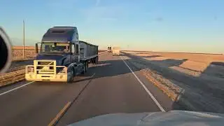 Trying to get home before the storm 