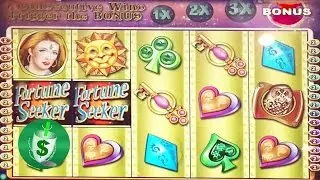 Fortune Seeker slot machine, 2 sessions