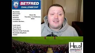 Challenge Cup RD2 Results! Betfred Championship Results! A Great Britain Legend Passes.