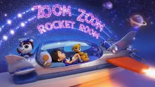 Zoom Zoom Rocket Room 🚀 | Kids Space Adventure Song & Music Video