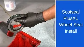 Установка колесного уплотнения SKF Scotseal PlusXL