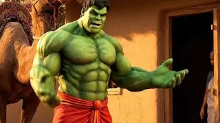 Nalayak Hulk Ai long video ! Hindi funny cartoon 🤣  shot episode #ai #hulk #hulksmash #funny #video 