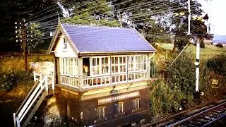 Stansfield Hall Signal Box, Todmorden, 1972