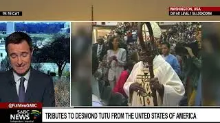 Desmond Tutu | Archbishop Tutu's relationship with the United States of America