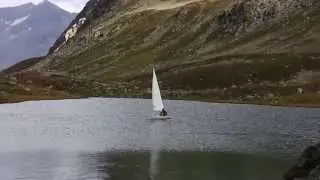 Segeln auf dem Alpensee