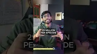 Top 10 Most Expensive Web Series Ever Made In History Of Cinema 🤯 #shorts