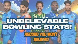 Unbelievable Bowling Average Records by Active Players in ICC Champions Trophy | #1 Will Shock You 😱