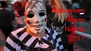 Halloween Horror Nights 2017 HHN27 Universal Studios Orlando Florida Videos clips walkthrough