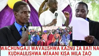WACHUNGAJI WALIA WAUMINI KUPEWA ADHABU YA KUVALISHWA KANZU YA BATI KUPIGWA FIMBO KISA MILA