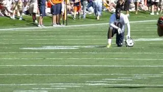 Peyton Manning TD Pass to Erik Decker at Broncos Camp