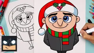 How To Draw Holiday Gru | Despicable Me