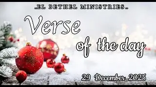 Today's English Bible Verse I Today&rsquo;s English Bible Words [29/12/2025] English Bible Verse