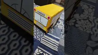 #school #bus #cardboard