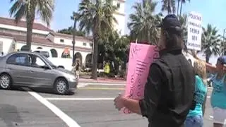 Unity at the Fullerton Police Department Justice for Kelly Thomas 08/25/2012(raw)