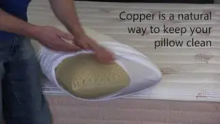 PangeaBed Copper Infused Pillow