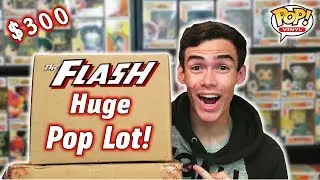 Распаковка огромного лота DC Comics Flash Funko Pop за 300 долларов! | Grails | Vaulted | Эксклюзивы