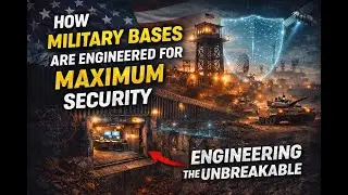 How Military Bases Are Engineered for Maximum Security #militaryengineering #nextgenmanufacturing