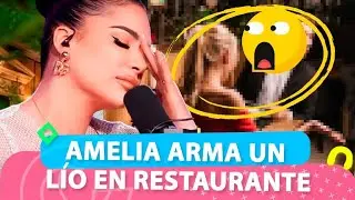 Amelia Alcántara Arma Un Escándalo En Restaurante | Casos Y Cosas