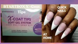 TRYING BTARTBOX X-COAT TIPS| At Home|Quick & Easy