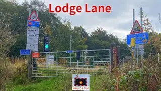 Lodge Lane (MWL) Level Crossing, Lancashire 