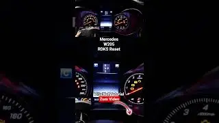 Mercedes W205 Reifendruck Zur&uuml;cksetzen Speichern Anlernen RDKS Reset #vitjawolf #mercedes #w205