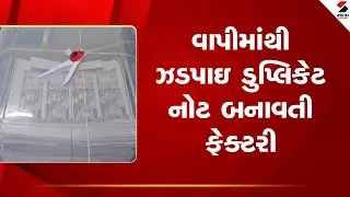 Vapi | વાપીમાંથી ઝડપાઇ ડુપ્લિકેટ નોટ બનાવતી ફેક્ટરી | Gujarat
