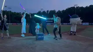 Blowfish Baseball Fireworks on Star Wars Night - June 15, 2024