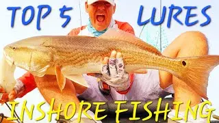 5 лучших приманок для прибрежной рыбалки в солёной воде! Живая наживка не нужна!