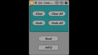 Deferlow - Max for Live - Looper Undo and Clear