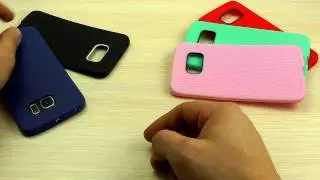 ОБЗОР: Стильный Силиконовый Чехол-Накладка для Samsung Galaxy S6 Edge SM-G925F (Аналог Rock Melody)