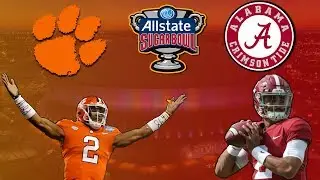Clemson VS Alabama Playoff Hype | 