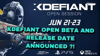 Xdefiant open beta coming soon?