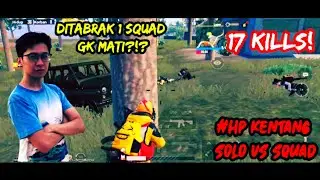 Solo vs Squad Pake Settingan EJ Gaming di HP Kentang Auto Chicken?!?