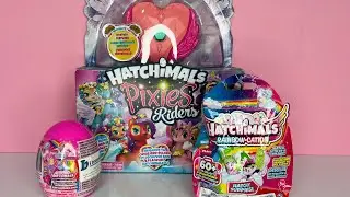 HATCHiMALS Pixies Riders & Rainbow-cation Unboxing #asmr