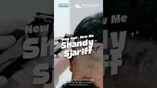 Transformasi dimulai dari rambut! Bersama Shandy Sjariff di Farmanina, #NewHairNewMe jadi nyata!