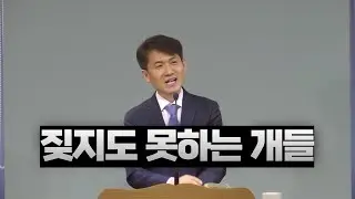 짖지도 못하는 개들