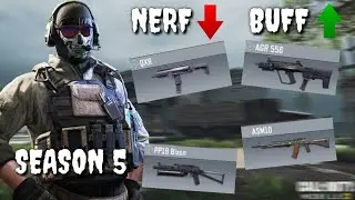 *NEW* SEASON 5 NERF AND BUFF LIST | COD MOBILE | HADES