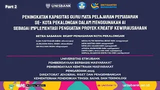 PKM AI 2025: MAHASISWA DAMPINGI SISWA MANFAATKAN AI DALAM PEMASARAN DAN KEWIRAUSAHAAN: Part 2