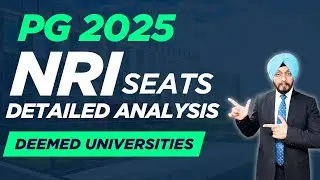 NEET PG 2025 MCC NRI Counselling | NEET PG 2025 NRI Deemed Seats| Best NRI NEET PG Counsellor 2025