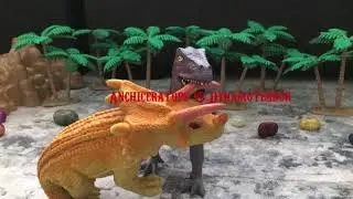 Prehistoric Massacre: Round 2, Fight 8: Anchiceratops vs. Dynamoterror