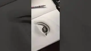 eye sketch...reflection in eye