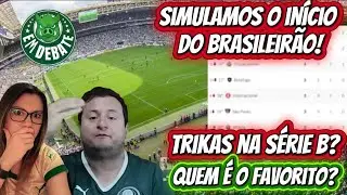 We simulated the first rounds of the Brazilian Championship!