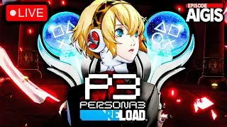 RETA FINAL DA PLATINA DE PERSONA 3 RELOAD [AIGIS DLC] - AO VIVO