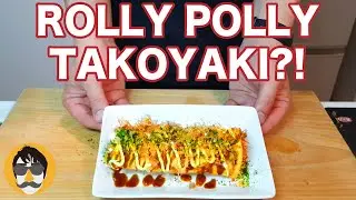 【Original Recipes】Japanese OCTOPUS ROLL (Takoyaki but not a ball!)