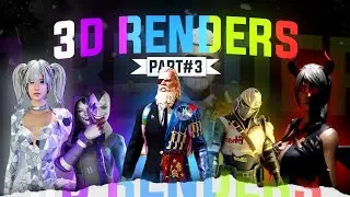 BGMI 3D RENDER PACK  #3